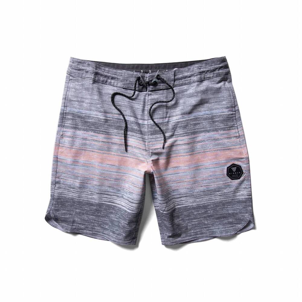 NEW VISSLA men's blurry horizons 18.5" boardshort in phantom